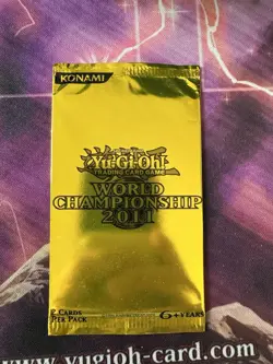 Yugioh World Championship 2011 Card Pack Promo Booster WP11 SEALED - Image 1
