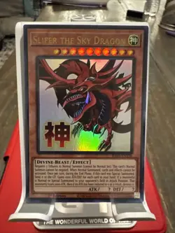 YUGIOH EGYPTIAN GOD SET SLIFER/OBELISK/RA STAMP ULTRA RARE RA05-EN128/129/130 - Image 4