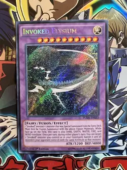 Yu-Gi-Oh! Invoked Elysium FUEN-EN033 1st Edition Secret Rare ~ NM/M - Image 1