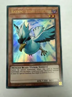 Yugioh - Blackwing - Blizzard the Far North - Ultra - 1st - BLCR-EN059 - NM - Image 1