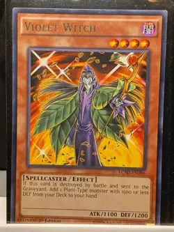 Yu-Gi-Oh Violet Witch - LC5D-EN086 - Rare - 1st Edition - Image 1