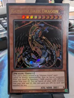 YuGiOh! Rainbow Dark Dragon BLRR-EN054 Ultra Rare 1st Ed - Image 1