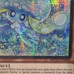 Konami Yu-Gi-Oh! Mulcharmy Purulia MP25-EN085 1st Ed Prismatic Secret Holo - Image 2