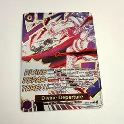 Bandai Divine Departure OP13-076 Alt Art Foil ENG Rare One Piece Card Game - Image 1