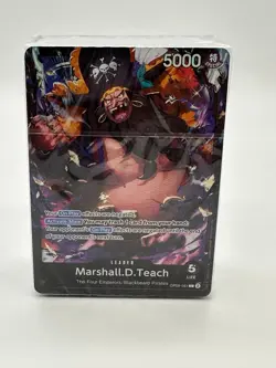 One Piece Starter Deck English ST27 Blackbeard Marshall D Teach Deck Only Sealed - Image 1