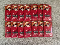 One Piece OP-13 Carrying on His Will Sleeved Booster Packs - 14 Pack Lot - Image 1