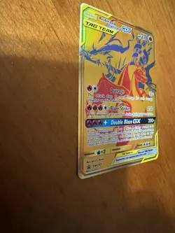 Reshiram & Charizard GX SM247 Sm Holo Pokemon Card - Image 3