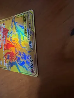 Reshiram & Charizard GX SM247 Sm Holo Pokemon Card - Image 5
