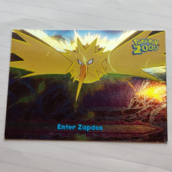Topps Pokemon The Movie 2000 Enter Zapdos #33 2000 English HOLO - Image 1