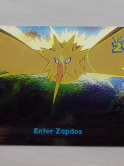 Topps Pokemon The Movie 2000 Enter Zapdos #33 2000 English HOLO - Image 3