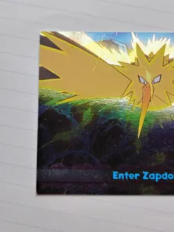 Topps Pokemon The Movie 2000 Enter Zapdos #33 2000 English HOLO - Image 4