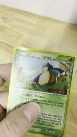Snorlax (Delta Species) 10/101 Dragon Frontiers Reverse Holo - Pokemon Card LP - Image 2
