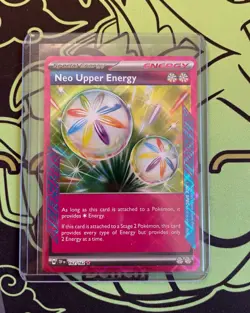 Pokemon TCG Neo Upper Energy 162/162 EX Team Magma vs Team Aqua Holo EN 2004 - Image 1