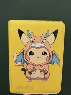 Pokemon Tcg Poncho Pikachu Binder - Image 2