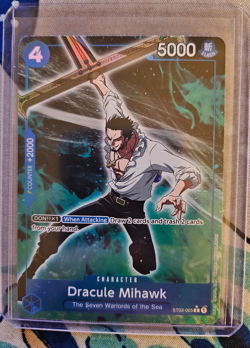 Dracule Mihawk ST03-005 ALT ART PRB-01 - One Piece Trading Card Game - ENGLISH - Image 1