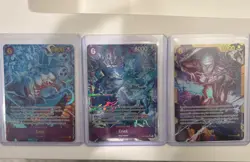 One Piece ENEL OP15-118 SEC Alt, OP15-060 Alt Art & OP15-115 SEC LOT of 3 + SRs - Image 1
