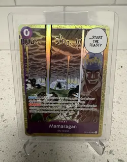 Bandai Mamaragan OP15-078 Sky Island Event Foil Alt Art SR EN - Image 1