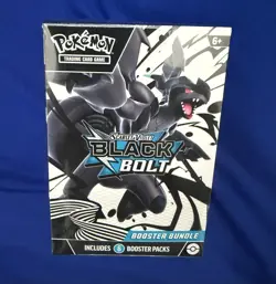 New Sealed Pokemon TCG Black Bolt Booster Bundle Scarlet & Violet 6 packs - Image 1