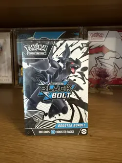 Brand New Pokemon TCG S&V Sealed Black Bolt Booster Bundle 6 Packs - Image 1