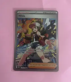 Hilda 171/086 Special Illustration Rare (SIR) Trainer Pokemon TCG White Flare NM - Image 1