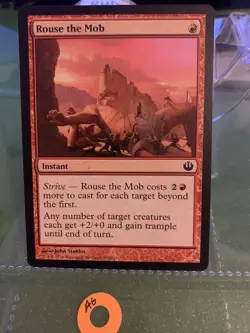 MTG Rouse the Mob Journey into Nyx 109/165 Regular Common - Image 1