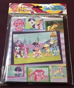 4-Pocket My Little Pony Friendship is Magic Portfolio Ultra PRO - Image 1