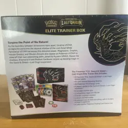 POKEMON TCG SWORD & SHIELD LOST ORIGIN ELITE TRAINER BOX SEALED - Image 2