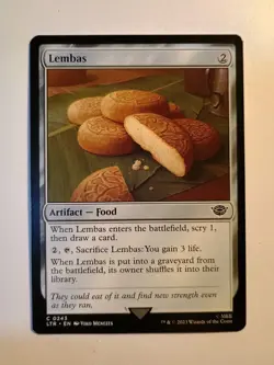 Lembas 0243 Mtg Magic The Gathering Regular Common LTR NM - Image 1