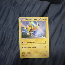 Pikachu Libre 30/30 Holo XY Trainer Kit: Pikachu Libre & Suicune - Pokemon - NM - Image 1