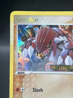 GROUDON REVERSE HOLO STAMP 14/106 EX EMERALD POKEMON ENGLISH - Image 3