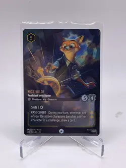 Disney Lorcana Nick Wilde - Persistent Investigator 239/204 Enchanted - Image 1