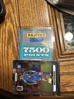 7500 Panini Rewards Points Redemption Card Unused - Image 1