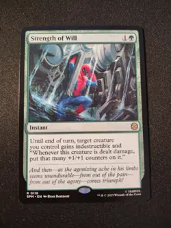 Strength of Will Rare MTG Spider-Man - Image 1