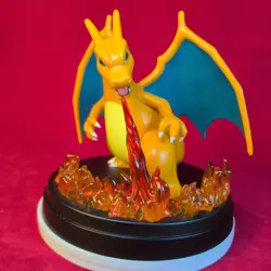 Charizard ex Super Premium Collection Box Card Display Pokemon TCG FIGURE ONLY - Image 1