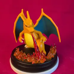 Charizard ex Super Premium Collection Box Card Display Pokemon TCG FIGURE ONLY - Image 2