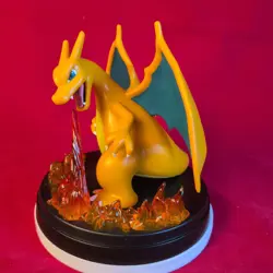 Charizard ex Super Premium Collection Box Card Display Pokemon TCG FIGURE ONLY - Image 3