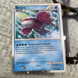 Nintendo Pokemon TCG Kyogre SL6 Call of Legends Holo Rare Holo 100 HP 2011 - Image 2