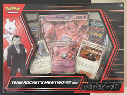 Pokemon TCG: Team Rocket's Mewtwo EX Collection Box SEALED - 4 Packs + Promo - Image 1
