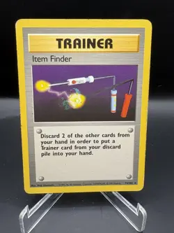 ITEM FINDER - 74/102 Rare Base Set Unlimited Pokemon MP - Image 1