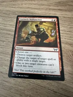 Untimely Malfunction Duskmourn: House of Horror Regular - Image 1