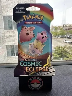 Cosmic Eclipse Sleeved Booster Pack Full Art Set Pokemon TCG Sun & Moon 4 Packs - Image 3