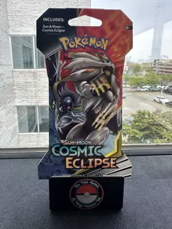 Cosmic Eclipse Sleeved Booster Pack Full Art Set Pokemon TCG Sun & Moon 4 Packs - Image 4
