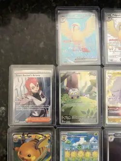Lot of 14 NM Pokemon Cards 2016-2025 Full Arts, Vs, GXs, IR, EXs English Lot - Image 2