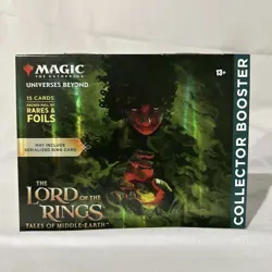 MTG LORD OF THE RINGS: TALES OF MIDDLE-EARTH COLLECTOR BOOSTER PACK SEALED 195166205274 - Image 1