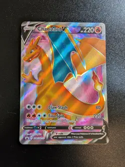 Charizard V SWSH050 Holo Promo Sword & Shield Promo Pokemon Holo Near Mint - Image 1