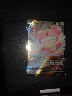 Pokemon Card - Blissey V V Rare Holo TG22/TG30 Silver Tempest Trainer Gallery NM - Image 1