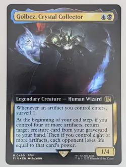(Foil) Golbez, Crystal Collector (Extended Art) (0490) FINAL FANTASY NM - Image 1