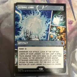 Cosmic Cube - Marvel Super Heroes 0312 - Artifact (Regular) - MTG EN - Image 1