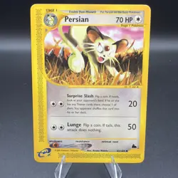 Persian 42/144 Skyridge Regular Pokemon Card - Image 1