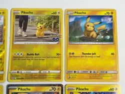 Pokemon TCG Mix Of Pikachu Cards Lot Of 14 Cards Total, Some Holo, Some Non Holo - Image 2